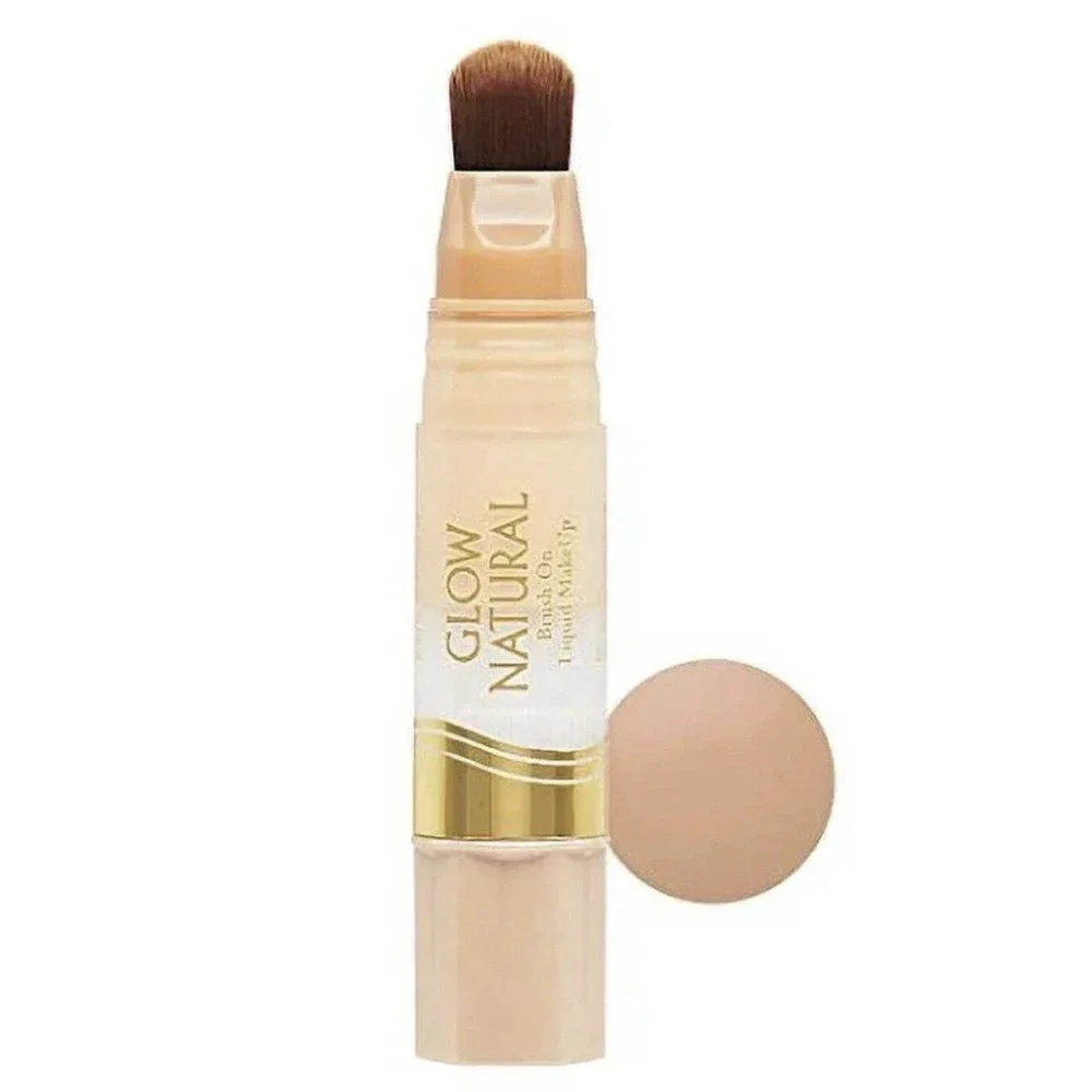 Milani Glow Natural Brush-On Liquid Makeup – Fair to Light 01